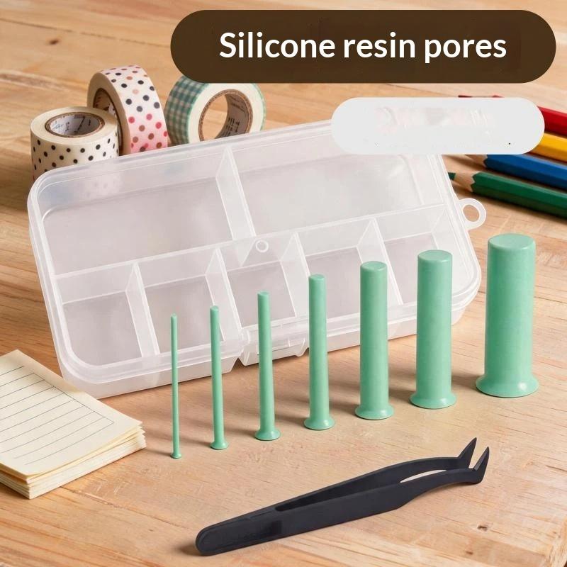 Silicone Epoxy Resin Molds Set - 레진 홀 메이커 세트 7가지 사이즈