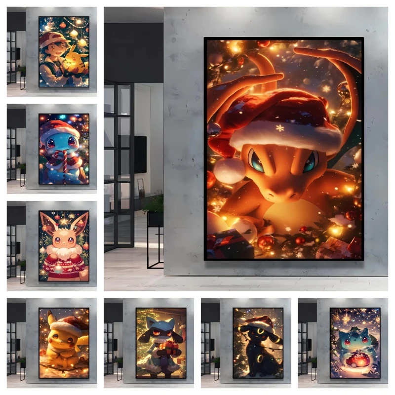 5D Diamond Painting Kit Full Drill - 5D 다이아몬드 페인팅 키트, 포켓몬스터의 ‘리자몽’