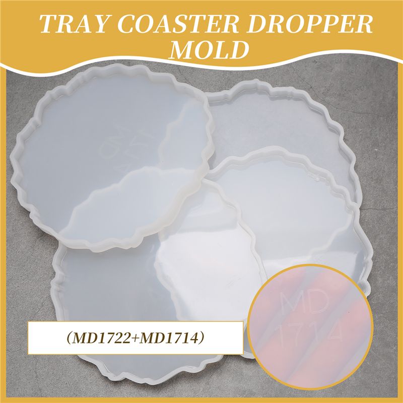 A19F 실리콘 레진 몰드, 대형 레진 트레이 몰드 1 - Silicone Epoxy Resin Molds Set 리뷰 및 가격