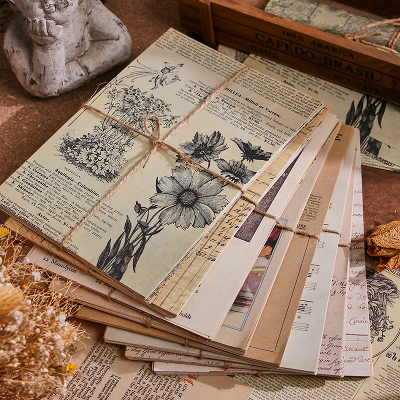 30Pcs 빈티지 Scrapbooking 종이 장식 용 - Vintage Junk Journal Scrapbooking Paper 리뷰 및 가격