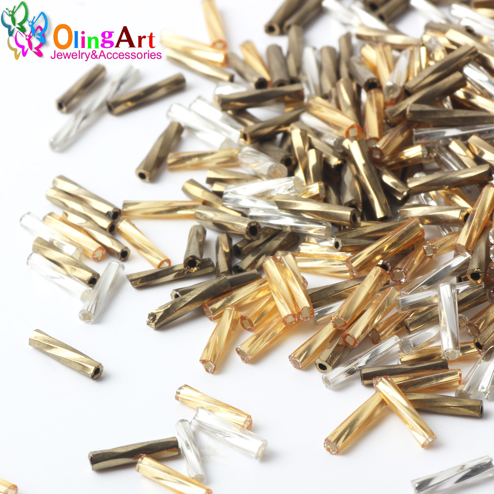 OlingArt 혼합 색상 튜브 2x9mm 20g/로트 - Glass Seed Beads 2Mm Jewelry Making 리뷰 및 가격