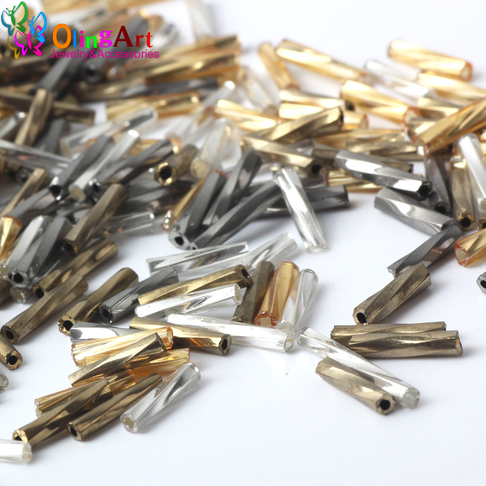 OlingArt 혼합 색상 튜브 2x9mm 20g/로트 - Glass Seed Beads 2Mm Jewelry Making 리뷰 및 가격